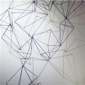 Geometric wire sculpture examples7