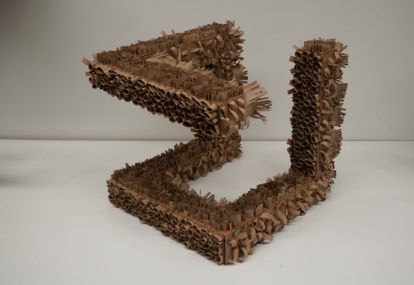 Cardboard cube sculptures7