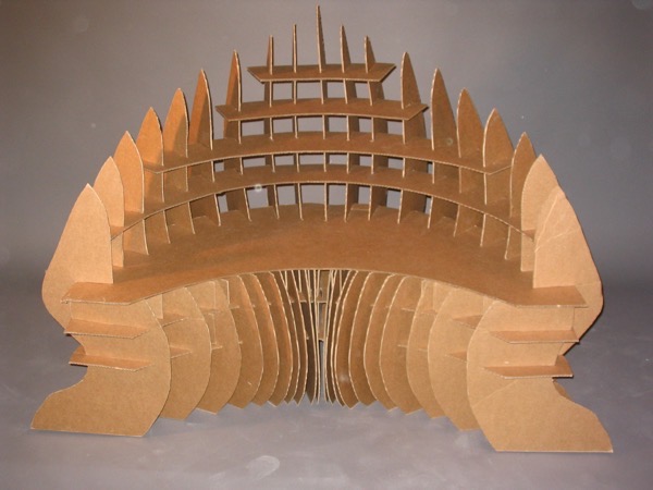 Winthrop cardboard sculptures18
