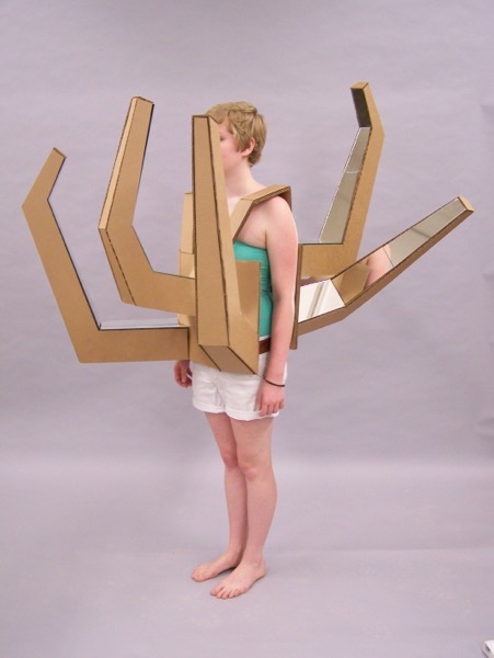 Winthrop cardboard sculptures3