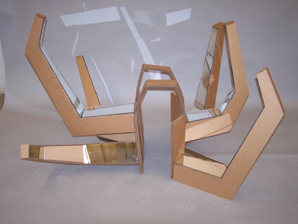 Winthrop cardboard sculptures4