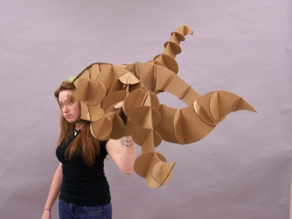 Winthrop cardboard sculptures8