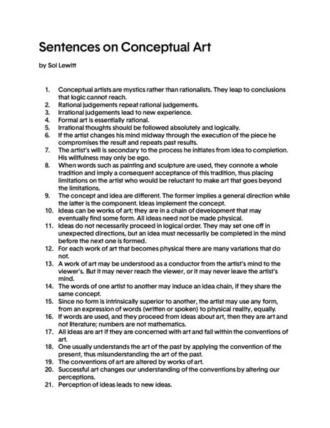 Sol LeWitt Sentences on Conceptual Art pdf 678x878.