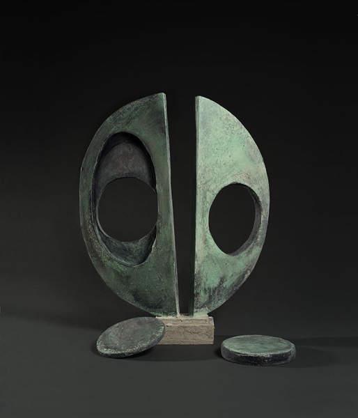 7080_black_Ever Since Night Falls Two Forms Divided Circle Barbara Hepworth 19692 2.
